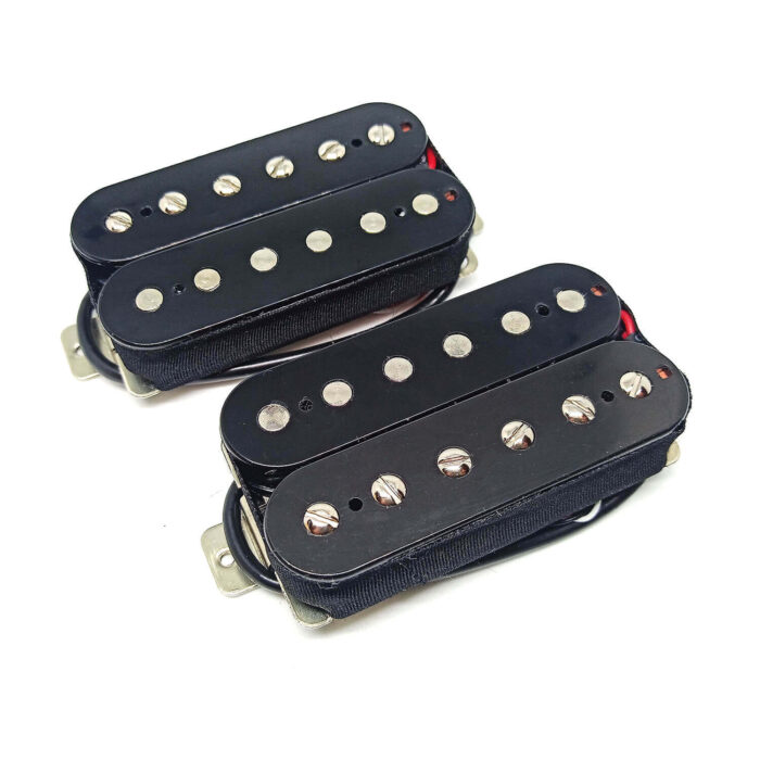 iuso humbucker nero nickel set