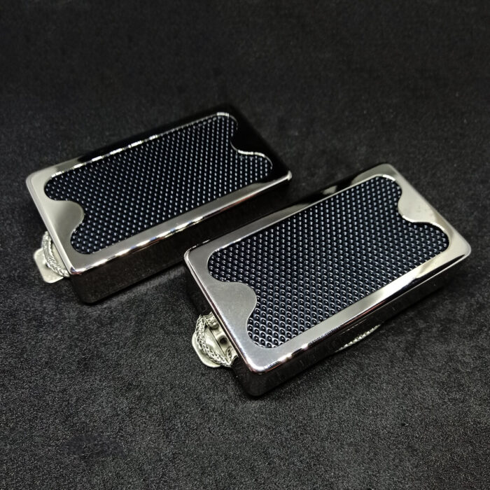 set iuso humbucker black foil blacktop cover