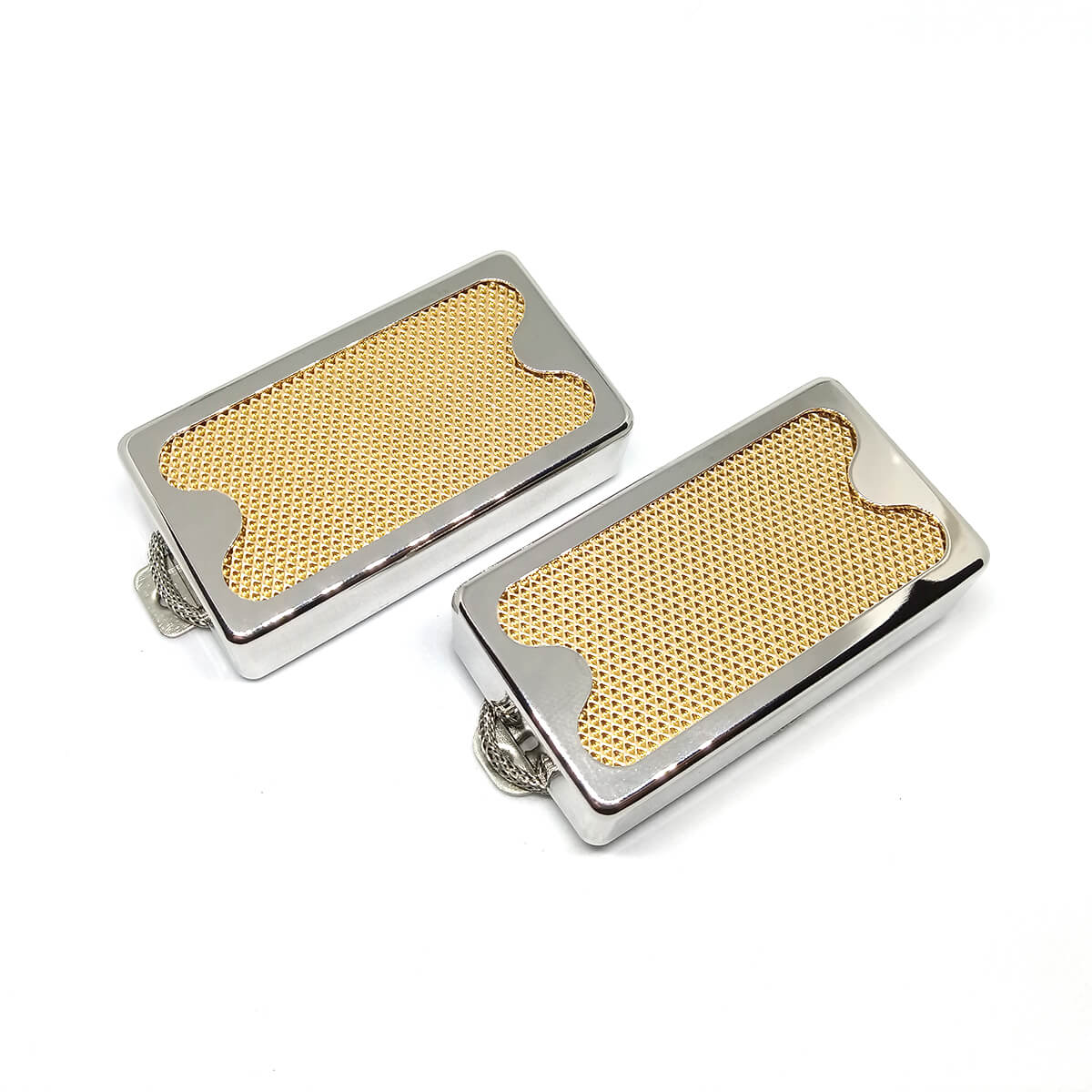 set iuso humbucker gold foil blacktop cover